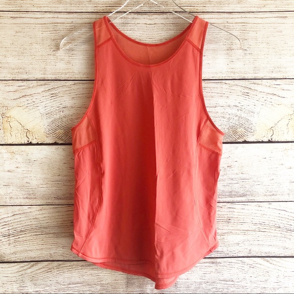 Lululemon Coral Color Sculpt Tank - Picture 2 of 5
